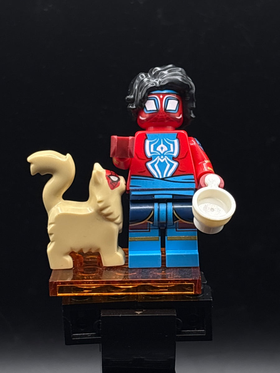 LEGO Minifigura Pavitr Prabhakar / Spider-Man India - Collectible Minifigures — frente