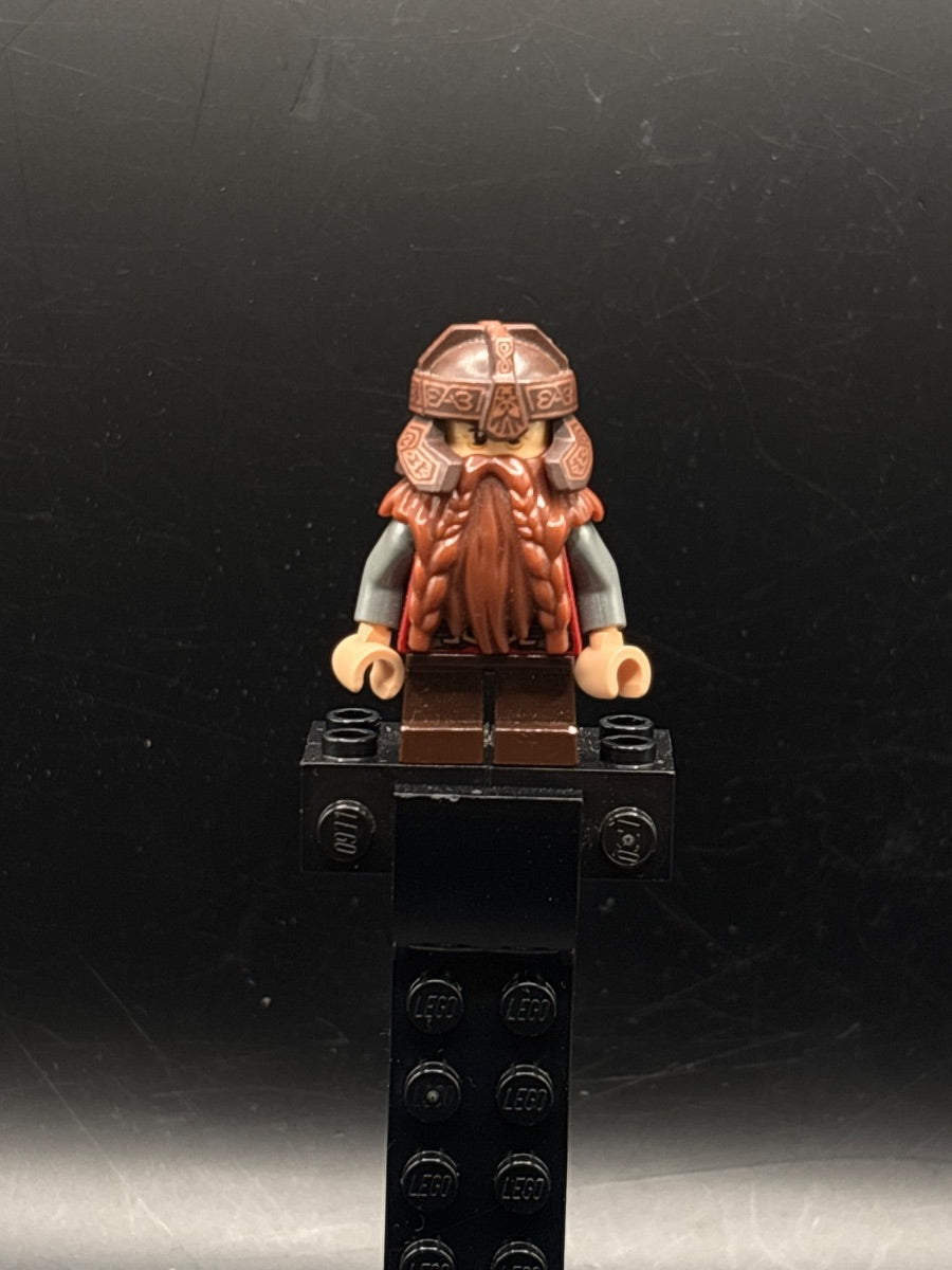 LEGO Minifigura Gimli Eyelids - The Lord of the Rings — frente
