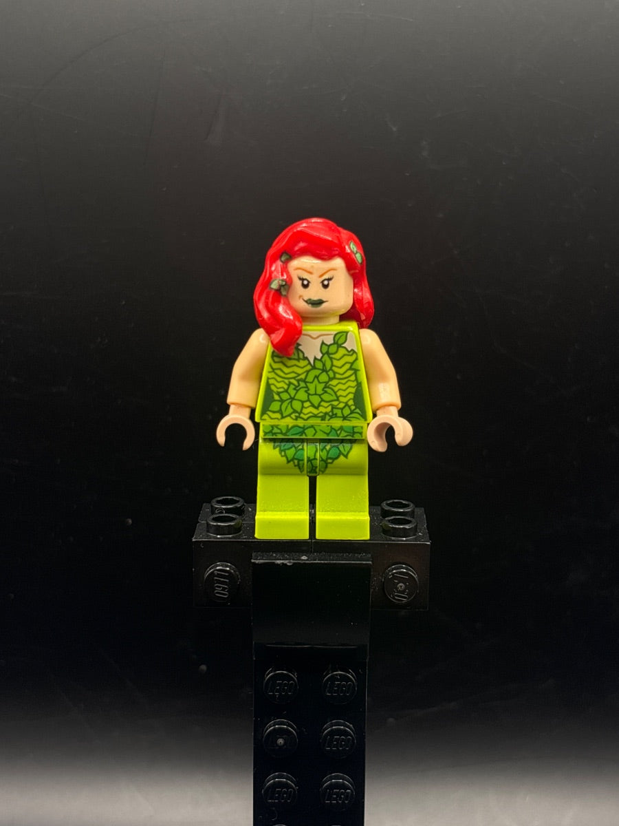 LEGO Minifigura Poison Ivy Lime Outfit - DC — frente
