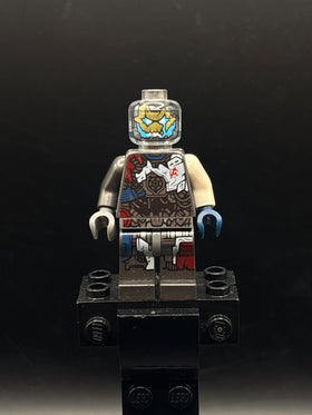 LEGO Minifigura Ultron MK1 Trans-Clear Head - Marvel