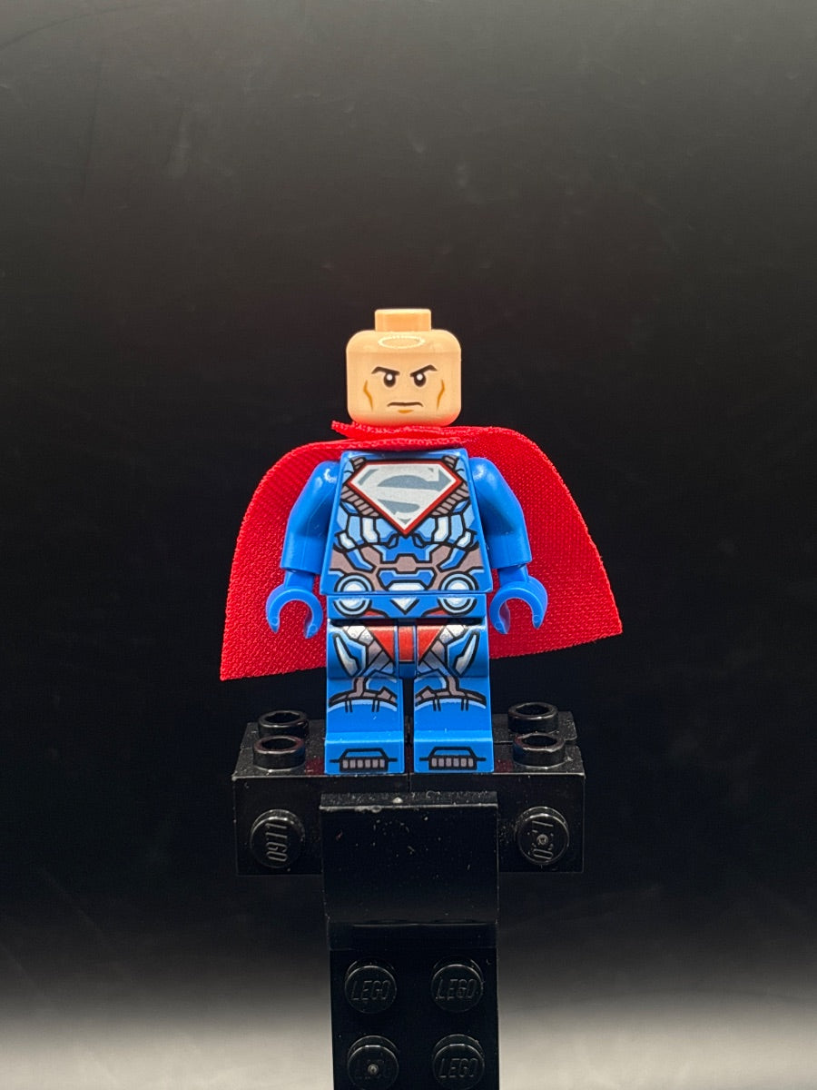 LEGO Minifigura Lex Luthor - Superman Armor - DC — frente