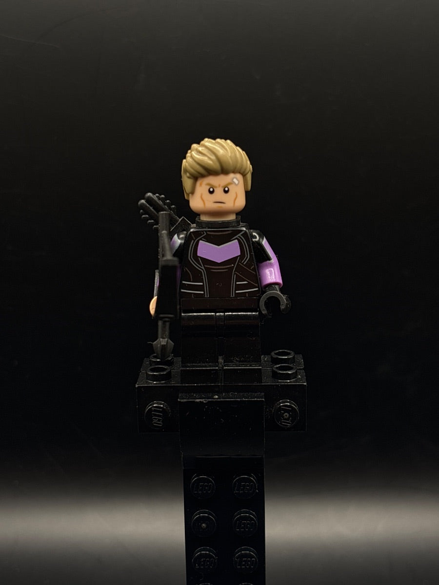 LEGO Minifigura Hawkeye, Marvel Studios, Series 2 - Collectible Minifigures — frente