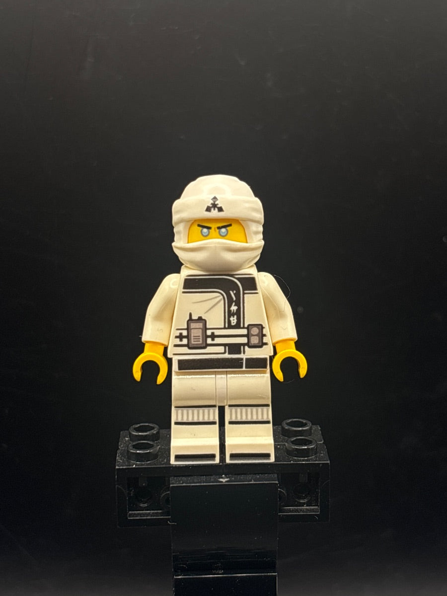 LEGO Minifigura Zane Black Quiver - The LEGO Ninjago Movie — frente