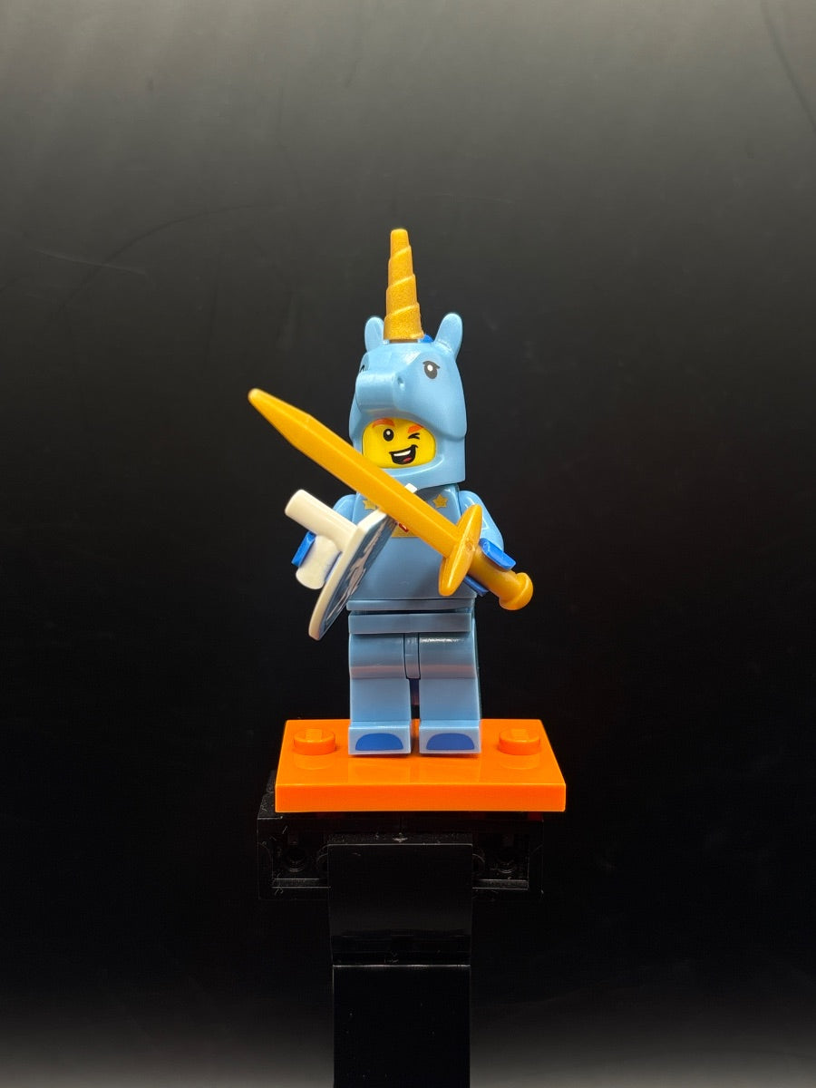 LEGO Minifigura Unicorn Guy, Series 18 (Minifigure Only without Stand and Accessories) - Collectible Minifigures — frente