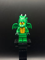 LEGO Minifigura Green Dragon Costume, Series 23 (Minifigure Only without Stand and Accessories) - Collectible Minifigures — frente