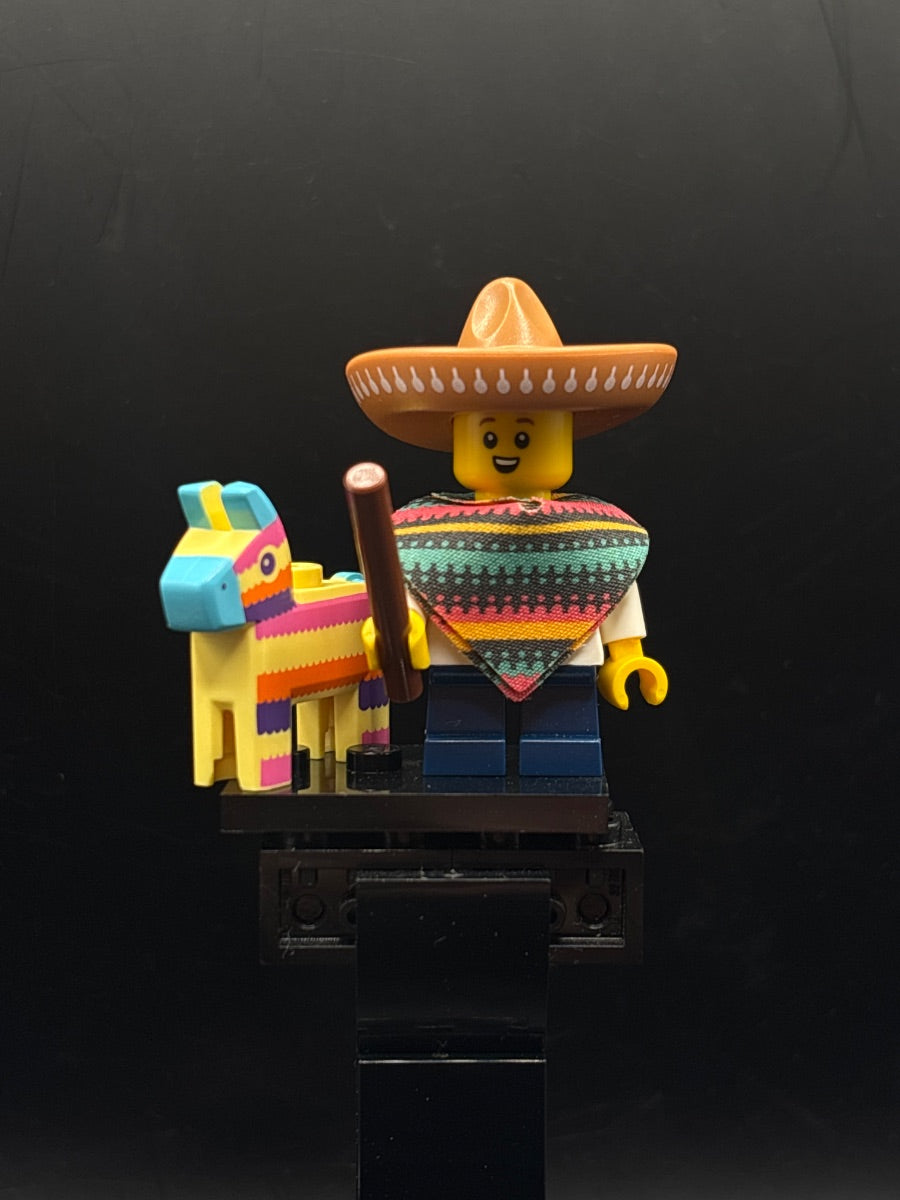 LEGO Minifigura Piñata Boy, Series 20 (Minifigure Only without Stand and Accessories) - Collectible Minifigures — frente