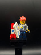 LEGO Minifigura Space Fan, Series 20 (Minifigure Only without Stand and Accessories) - Collectible Minifigures — frente