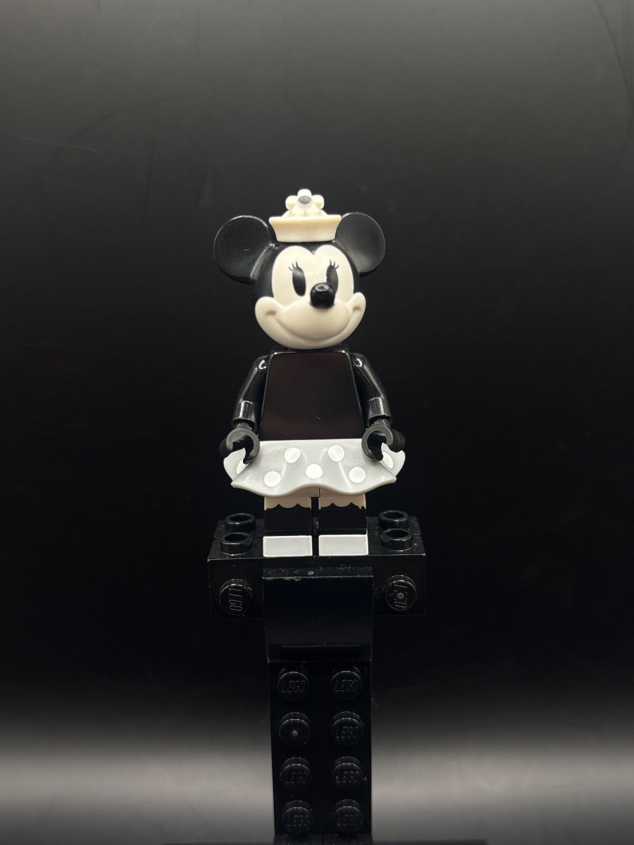LEGO Minifigura Vintage Minnie, Disney, Series 2 (Minifigure Only without Stand and Accessories) - Collectible Minifigures — frente