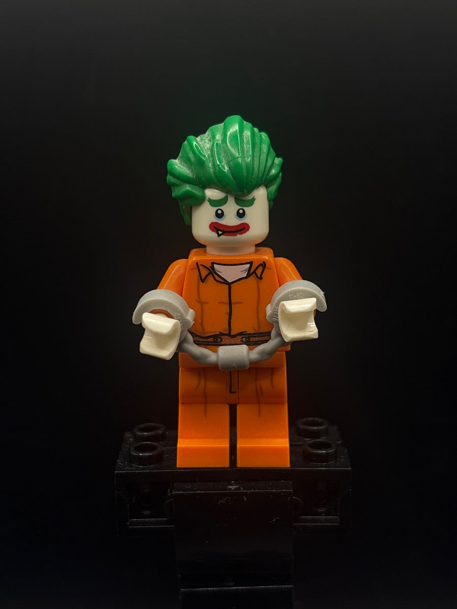 LEGO Minifigura Arkham Asylum Joker, The LEGO Batman Movie, Series 1 (Minifigure Only without Stand and Accessories) - Collectible Minifigures — frente