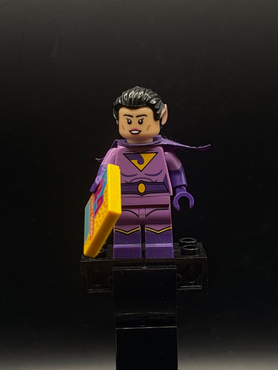 LEGO Minifigura Wonder Twin Jayna, The LEGO Batman Movie, Series 2 (Minifigure Only without Stand and Accessories) - Collectible Minifigures — frente