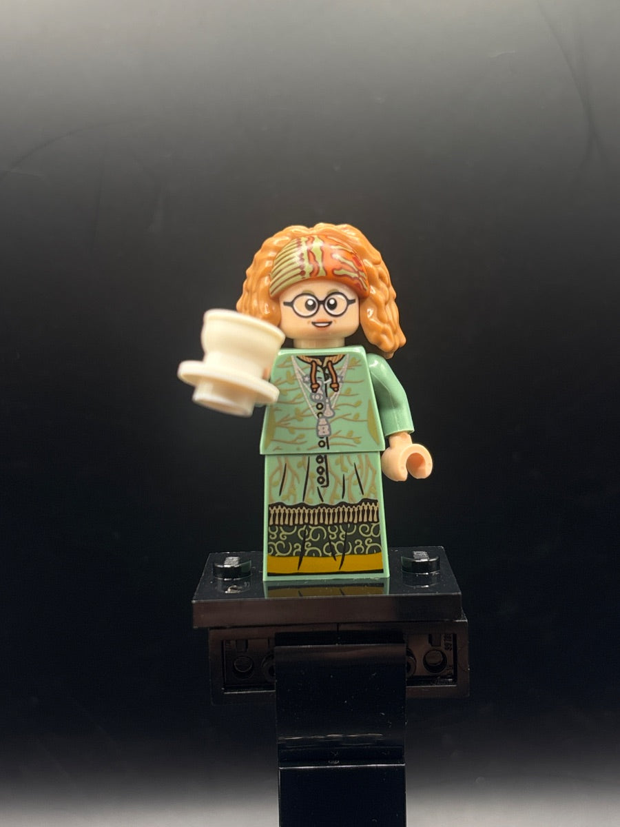 LEGO Minifigura Professor Sybill Trelawney, Harry Potter, Series 1 (Minifigure Only without Stand and Accessories) - Collectible Minifigures — frente