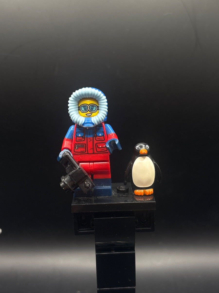 LEGO Minifigura Wildlife Photographer, Series 16 (Minifigure Only without Stand and Accessories) - Collectible Minifigures — frente