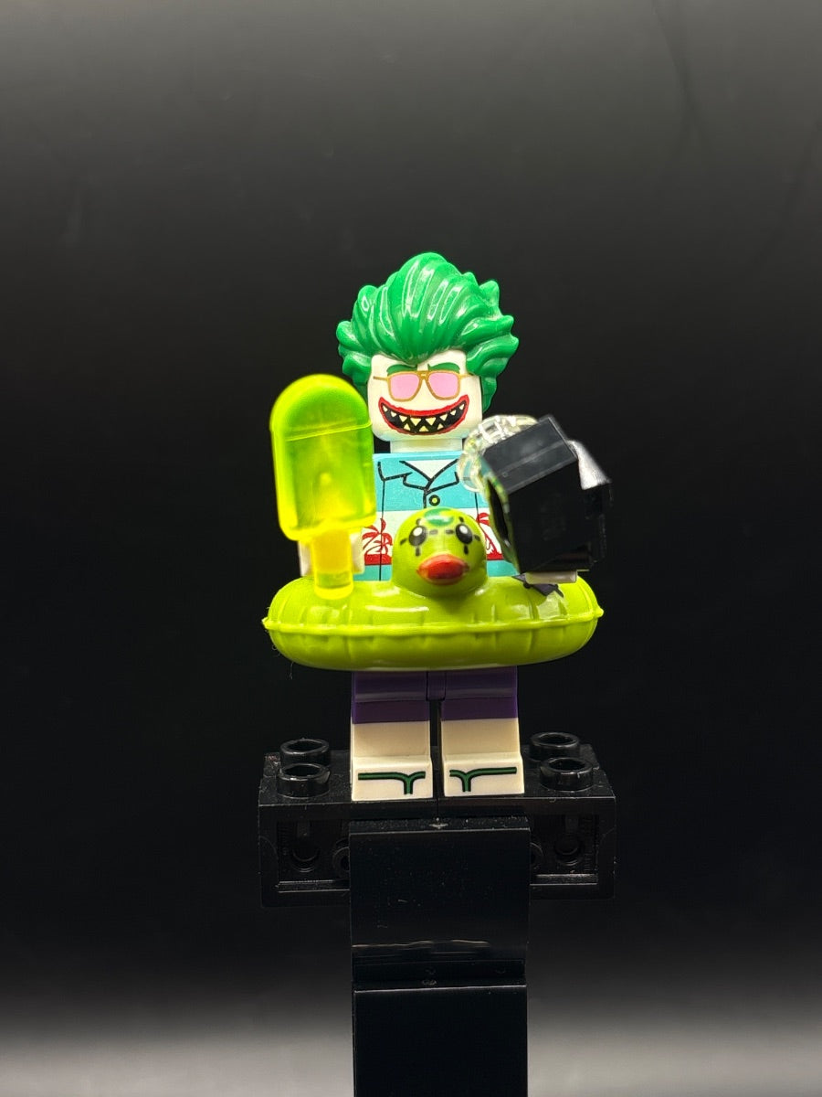 LEGO Minifigura Vacation The Joker, The LEGO Batman Movie, Series 2 (Minifigure Only without Stand and Accessories) - Collectible Minifigures — frente