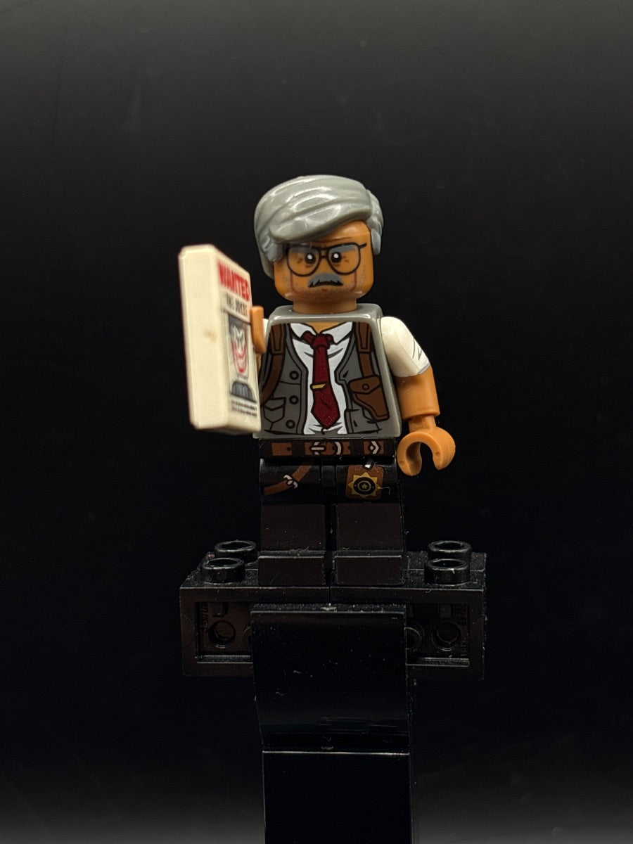 LEGO Minifigura Commissioner Gordon, The LEGO Batman Movie, Series 1 (Minifigure Only without Stand and Accessories) - Collectible Minifigures — frente