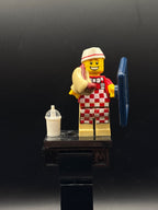 LEGO Minifigura Hot Dog Vendor, Series 17 (Minifigure Only without Stand and Accessories) - Collectible Minifigures — frente