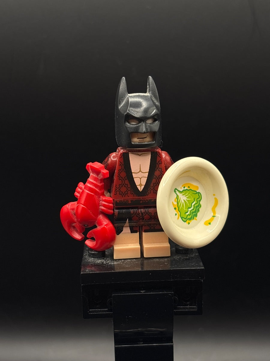LEGO Minifigura Lobster Lovin' Batman, The LEGO Batman Movie, Series 1 (Minifigure Only without Stand and Accessories) - Collectible Minifigures — frente