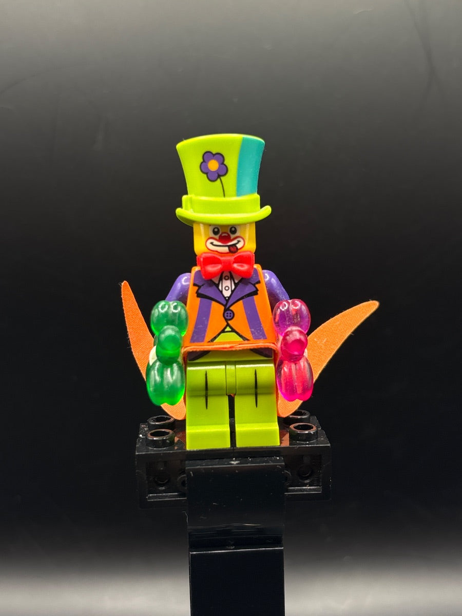 LEGO Minifigura Party Clown, Series 18 (Minifigure Only without Stand and Accessories) - Collectible Minifigures — frente