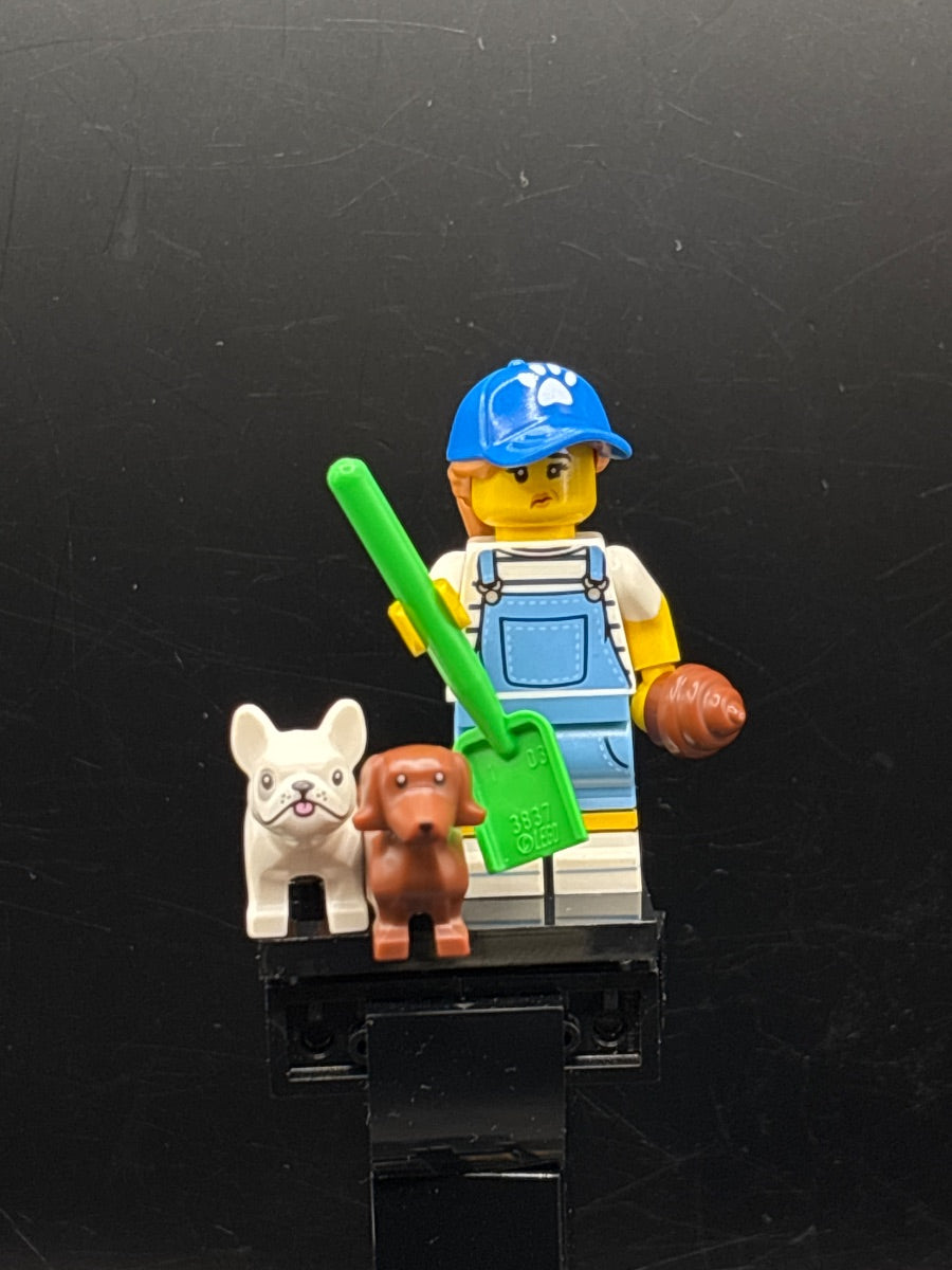 LEGO Minifigura Dog Sitter, Series 19 (Minifigure Only without Stand and Accessories) - Collectible Minifigures — frente