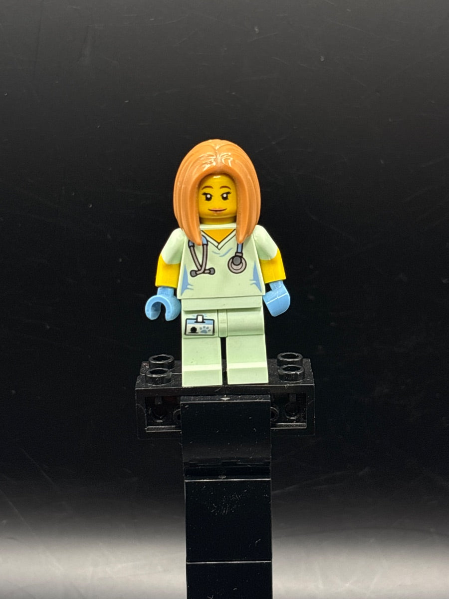 LEGO Minifigura Veterinarian, Series 17 (Minifigure Only without Stand and Accessories) - Collectible Minifigures — frente