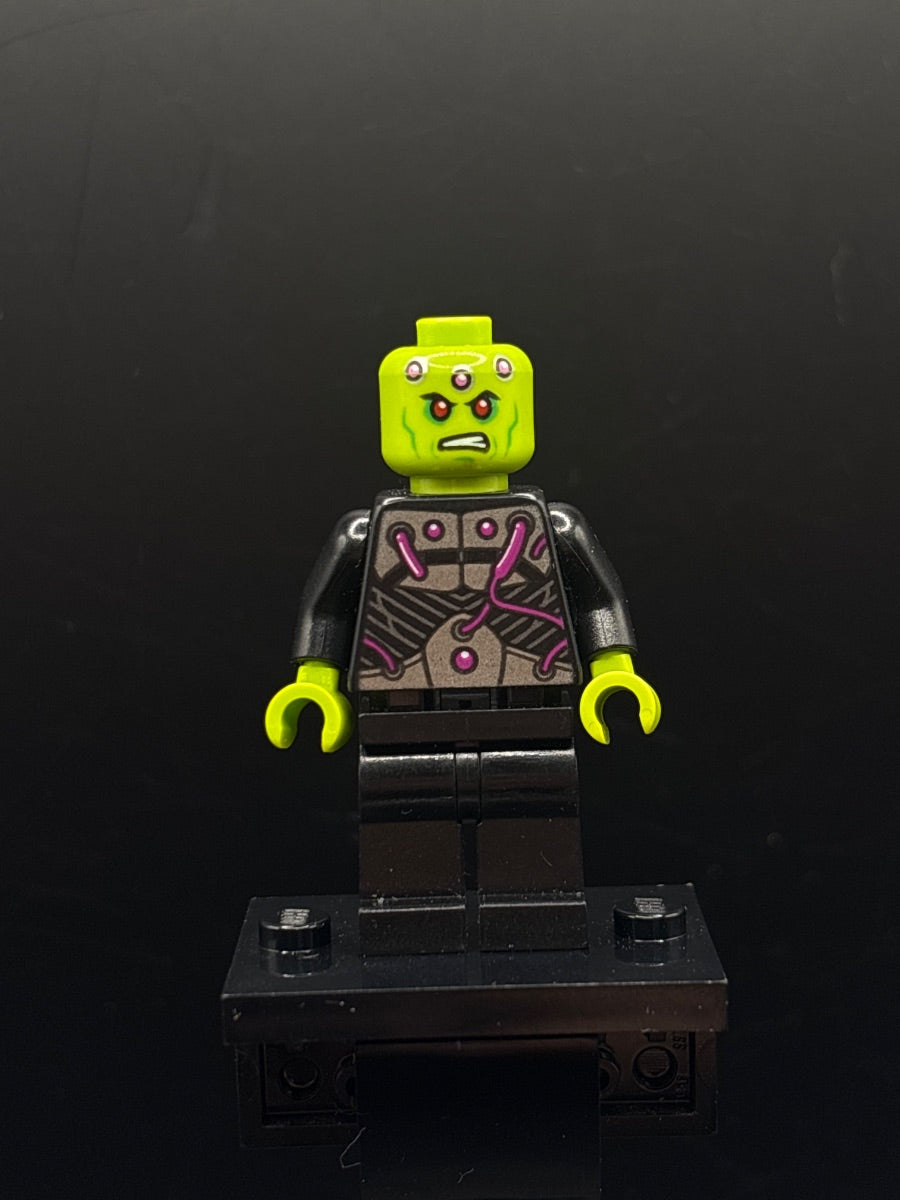 LEGO Minifigura Brainiac - DC — frente