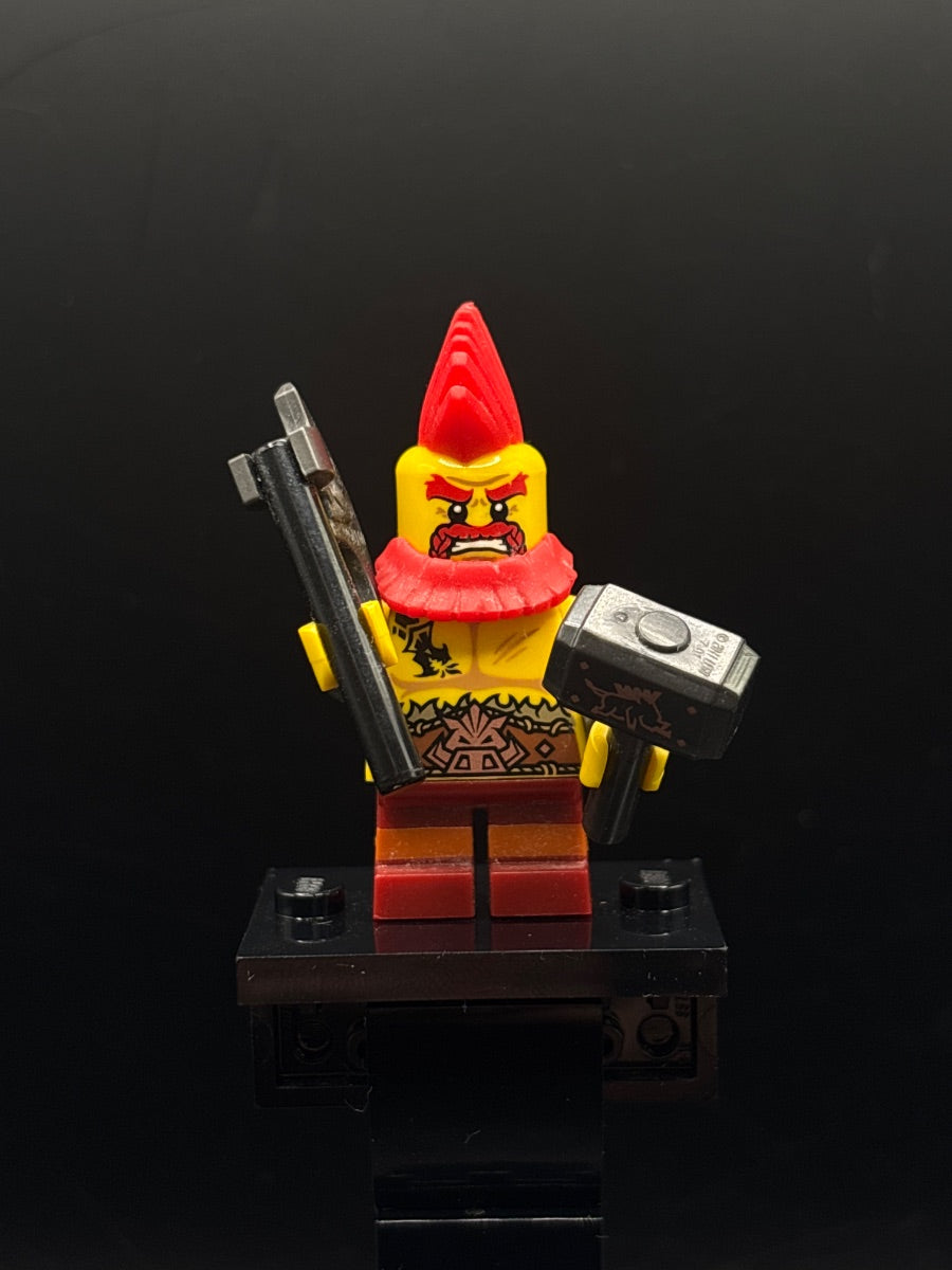 LEGO Minifigura Battle Dwarf, Series 17 (Minifigure Only without Stand and Accessories) - Collectible Minifigures — frente