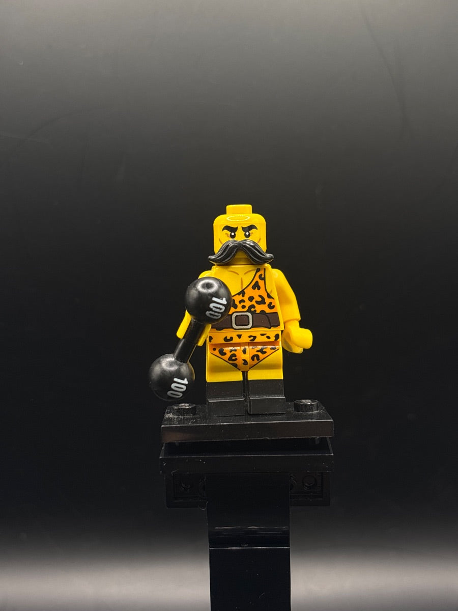LEGO Minifigura Circus Strongman, Series 17 (Minifigure Only without Stand and Accessories) - Collectible Minifigures — frente