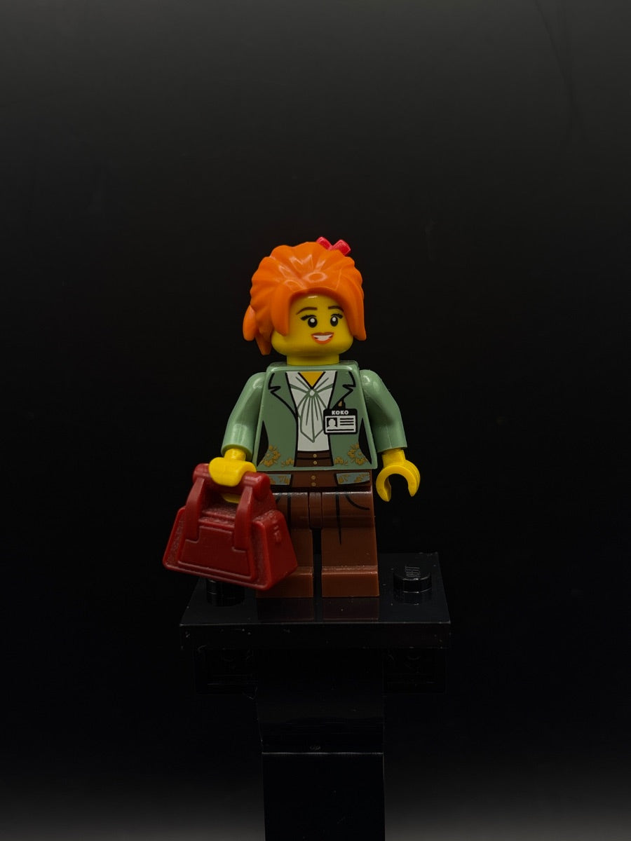 LEGO Minifigura Misako, The LEGO Ninjago Movie (Minifigure Only without Stand and Accessories) - Collectible Minifigures — frente