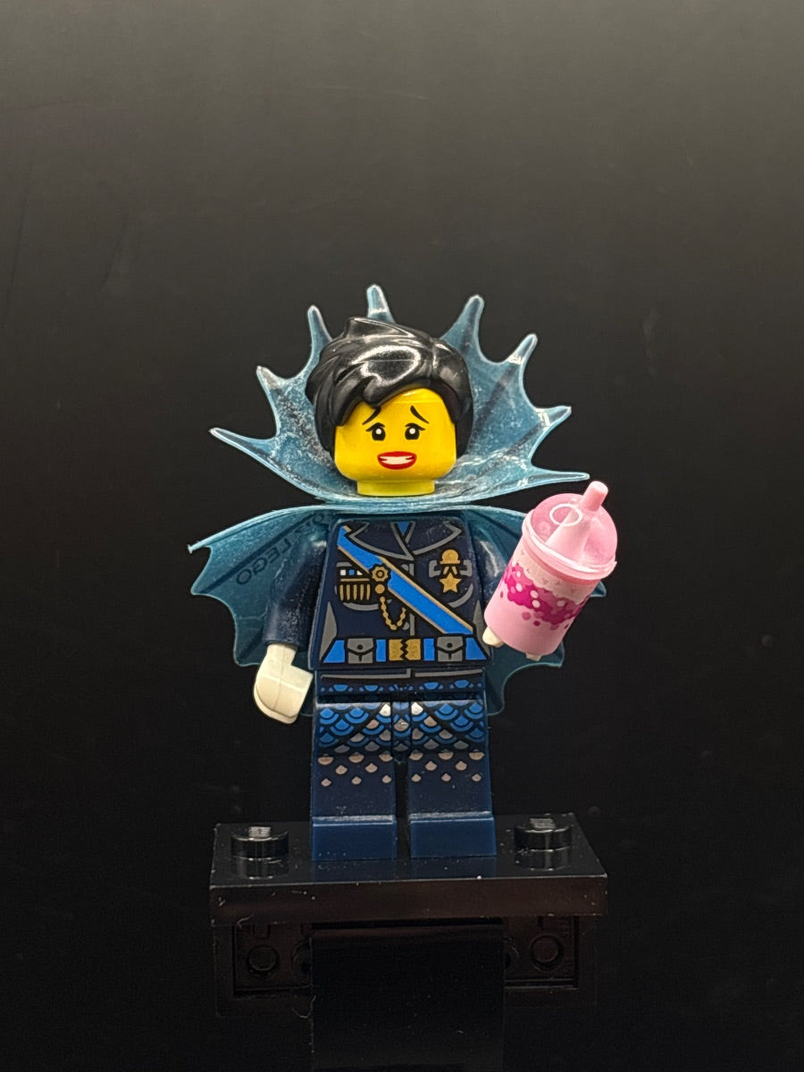 LEGO Minifigura Shark Army General #1, The LEGO Ninjago Movie (Minifigure Only without Stand and Accessories) - Collectible Minifigures — frente