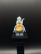 LEGO Minifigura Watto - Sand Blue, Printed Head, Dark Bluish Gray Hands - Star Wars — frente
