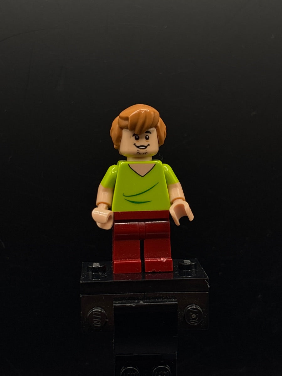 LEGO Minifigura Shaggy Rogers - Open Mouth Grin - Scooby-Doo — frente