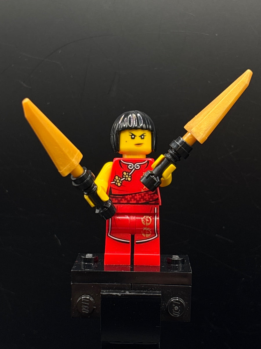 LEGO Minifigura Nya - The Golden Weapons - NINJAGO — frente