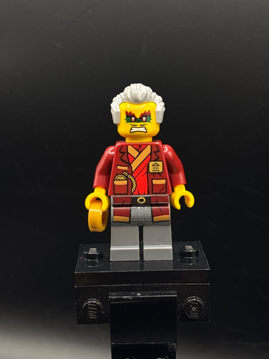 LEGO Minifigura Dr. Sanders Saunders (Krux Disguise) - NINJAGO — frente