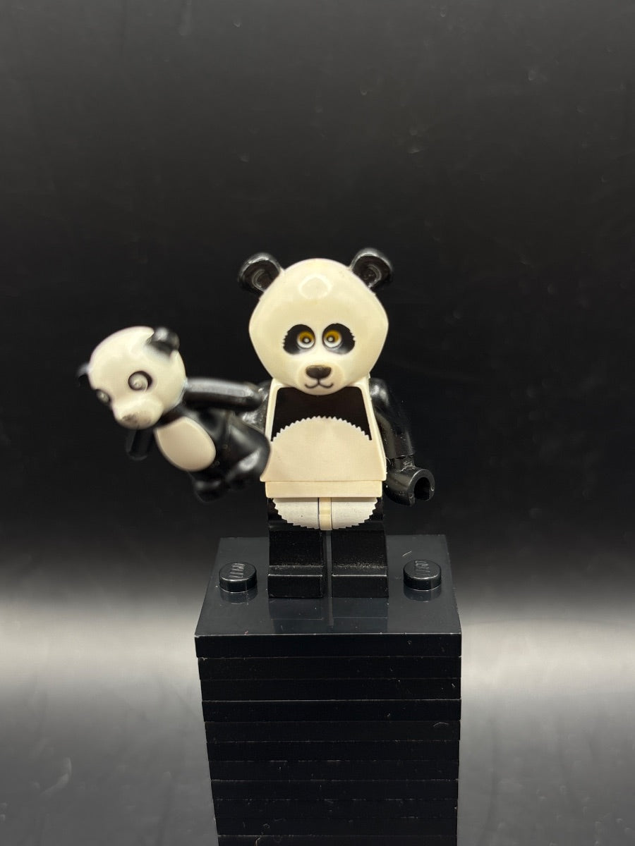 LEGO Minifigura Panda Guy, The LEGO Movie (Minifigure Only without Stand and Accessories) - Collectible Minifigures — frente