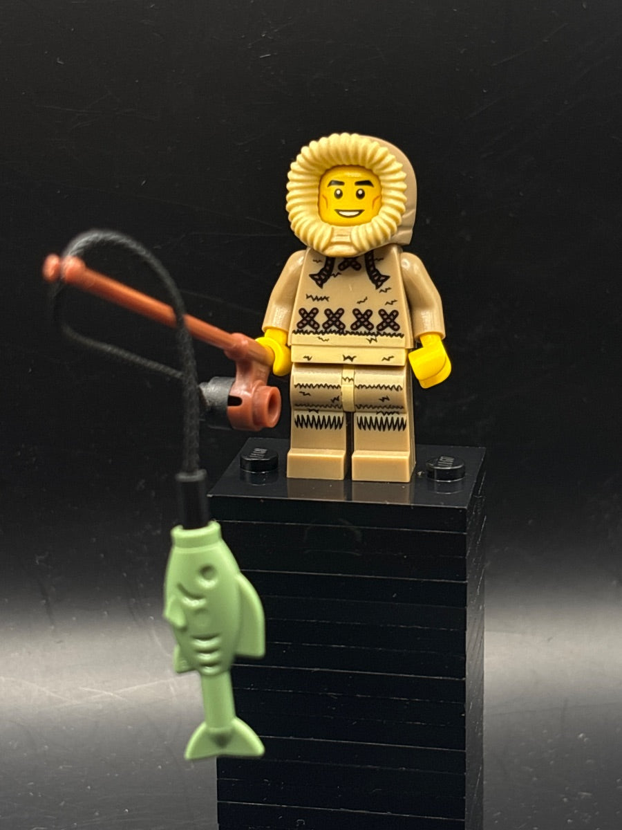 LEGO Minifigura Ice Fisherman, Series 5 (Minifigure Only without Stand and Accessories) - Collectible Minifigures — frente