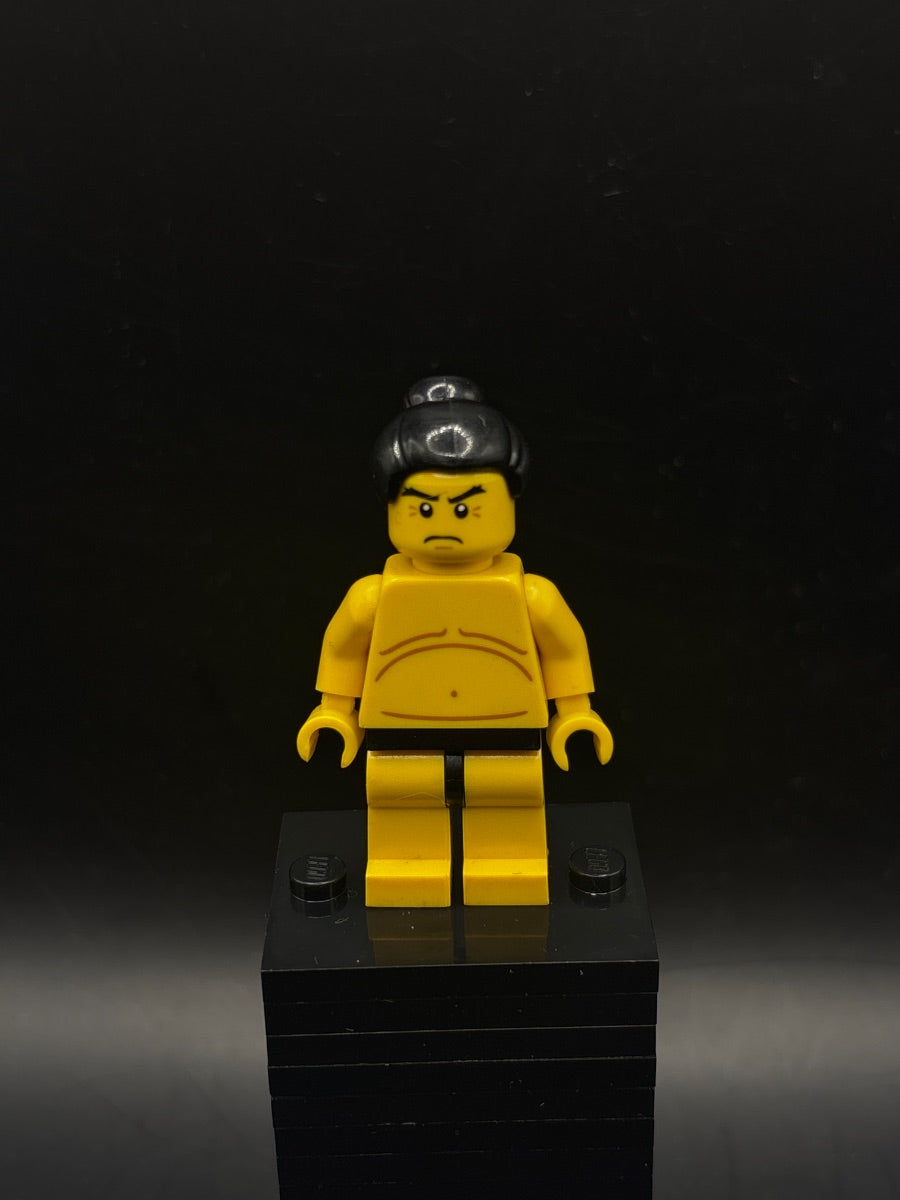 LEGO Minifigura Sumo Wrestler, Series 3 (Minifigure Only without Stand and Accessories) - Collectible Minifigures — frente