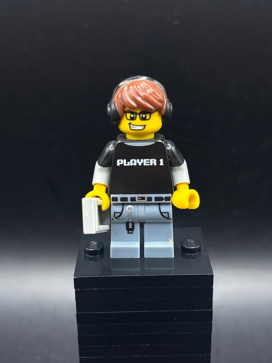 LEGO Minifigura Video Game Guy, Series 12 (Minifigure Only without Stand and Accessories) - Collectible Minifigures — frente