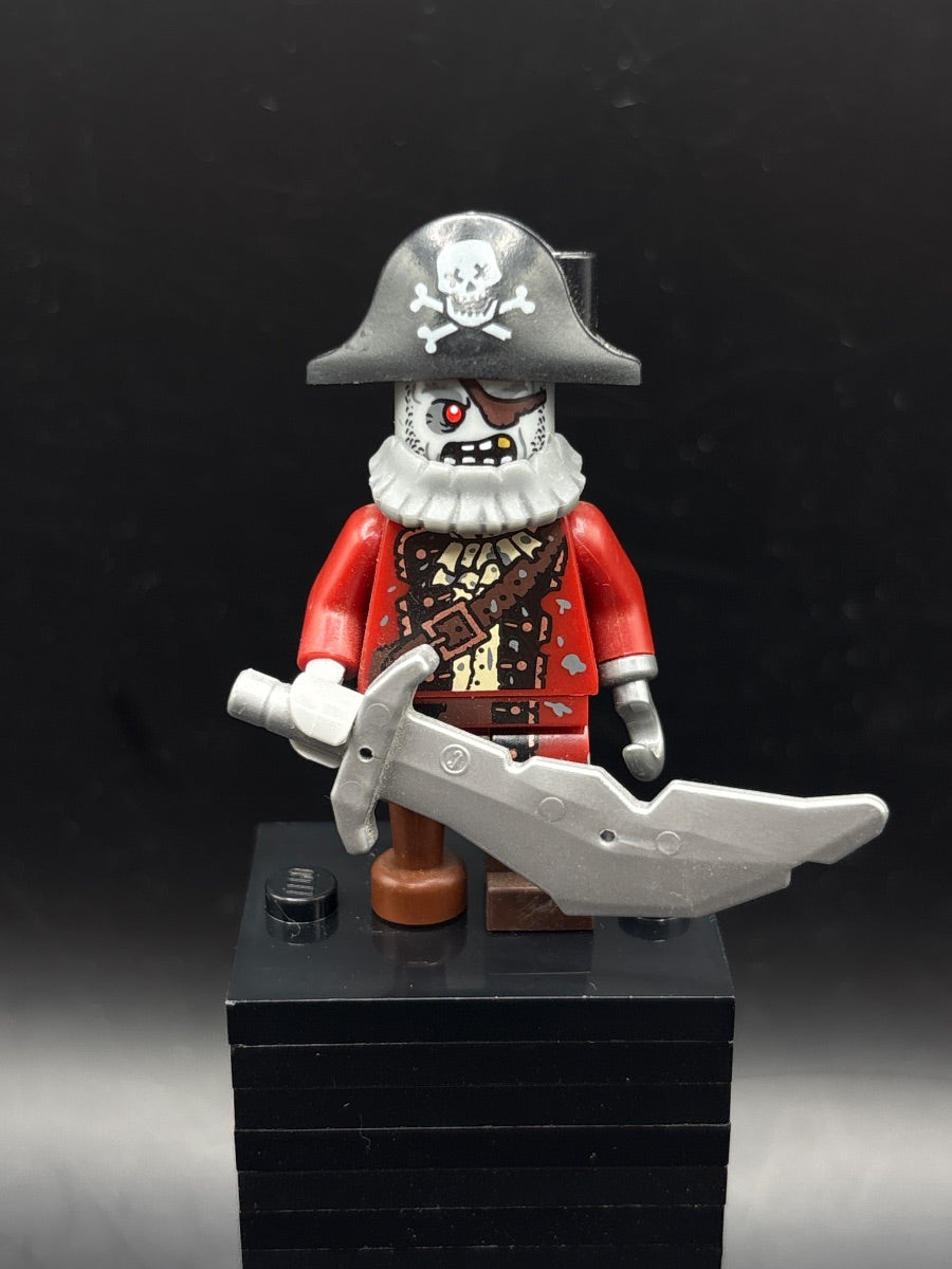 LEGO Minifigura Zombie Pirate, Series 14 (Minifigure Only without Stand and Accessories) - Collectible Minifigures — frente
