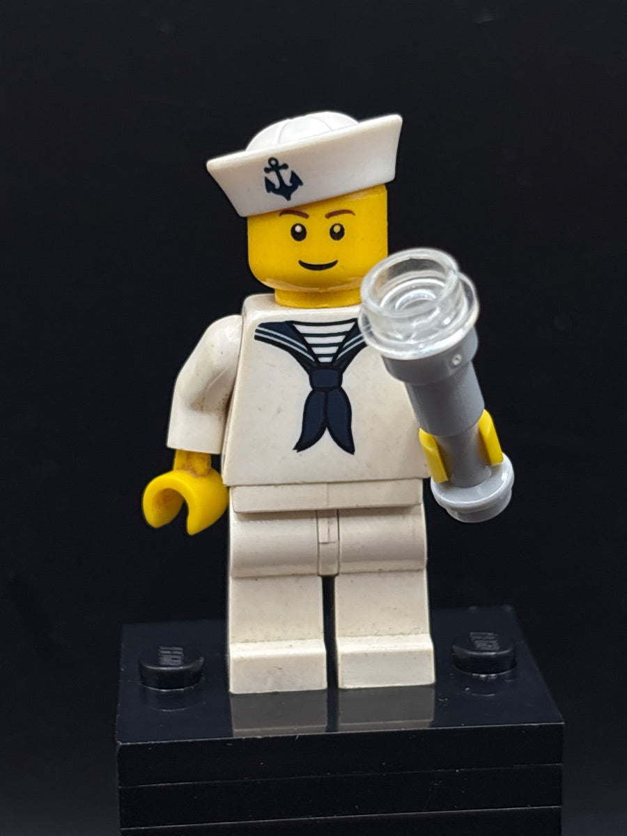 LEGO Minifigura Sailor, Series 4 (Minifigure Only without Stand and Accessories) - Collectible Minifigures — frente