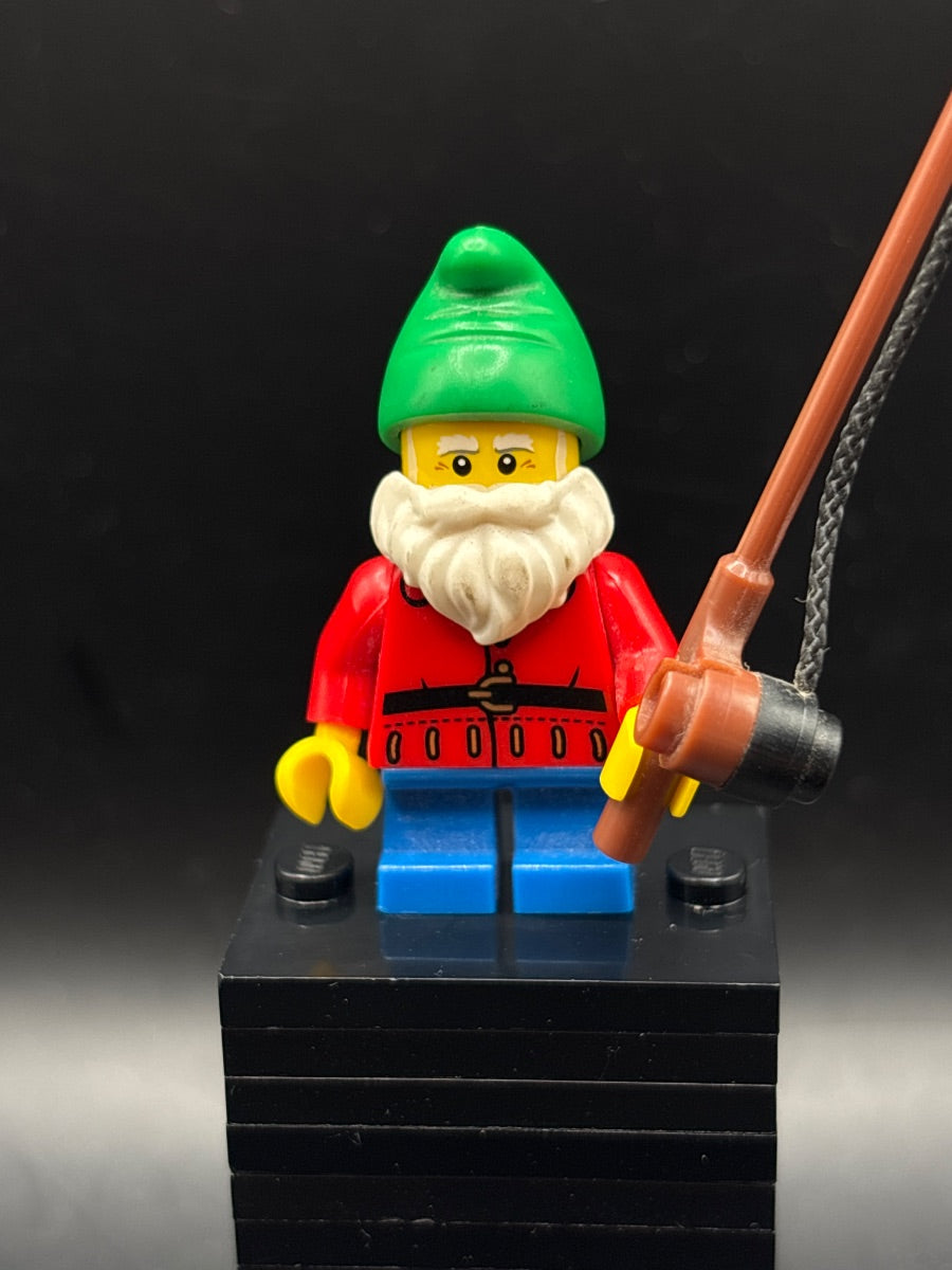 LEGO Minifigura Lawn Gnome, Series 4 (Minifigure Only without Stand and Accessories) - Collectible Minifigures — frente