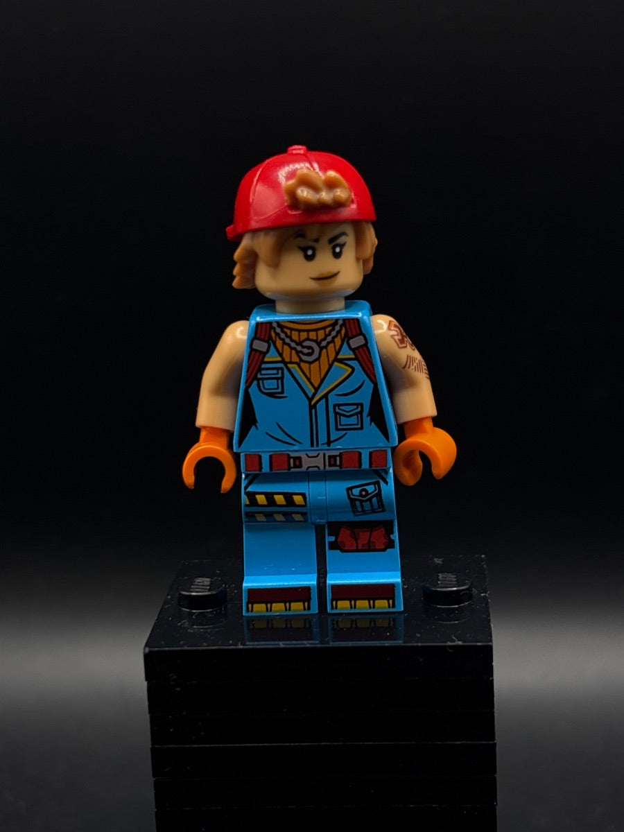 LEGO Minifigura Sparkplug - Fortnite — frente