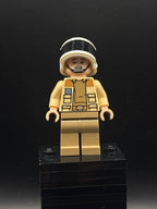 LEGO Minifigura Captain Antilles - Dark Tan Shirt, Large Rank Badge - Star Wars — frente