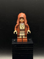 LEGO Minifigura Obi-Wan Kenobi - Reddish Brown Robe and Hood - Star Wars — frente