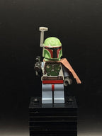 LEGO Minifigura Boba Fett - Reddish Brown Pauldron, Helmet, Jet Pack - Star Wars — frente
