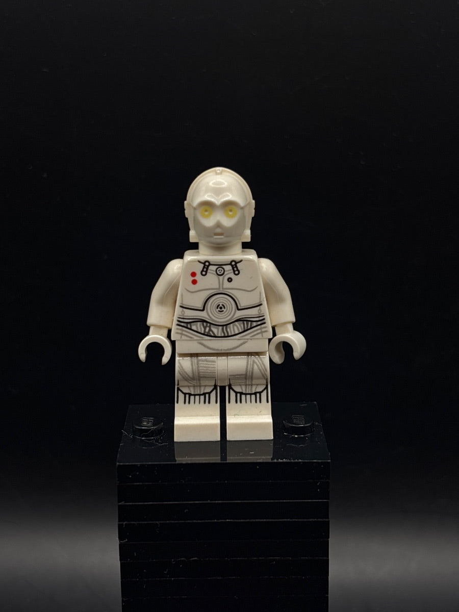 LEGO Minifigura K-3PO - Printed Legs, Bright Light Yellow Eyes - Star Wars — frente
