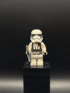 LEGO Minifigura First Order Heavy Assault Stormtrooper (Rounded Mouth Pattern) - Backpack, Ammo Pouch Print - Star Wars — frente