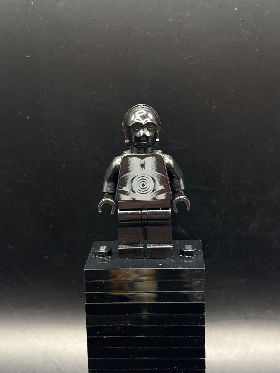 LEGO Minifigura Protocol Droid - Star Wars — frente
