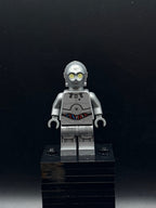 LEGO Minifigura Silver Protocol Droid (U-3PO) - Star Wars — frente