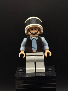 LEGO Minifigura Rebel Fleet Trooper / Rebel Scout Trooper - Plain Vest, Frown - Star Wars
