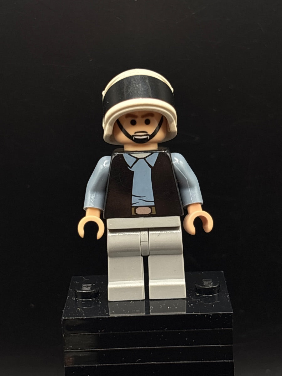 LEGO Minifigura Rebel Fleet Trooper / Rebel Scout Trooper - Plain Vest, Frown - Star Wars — frente