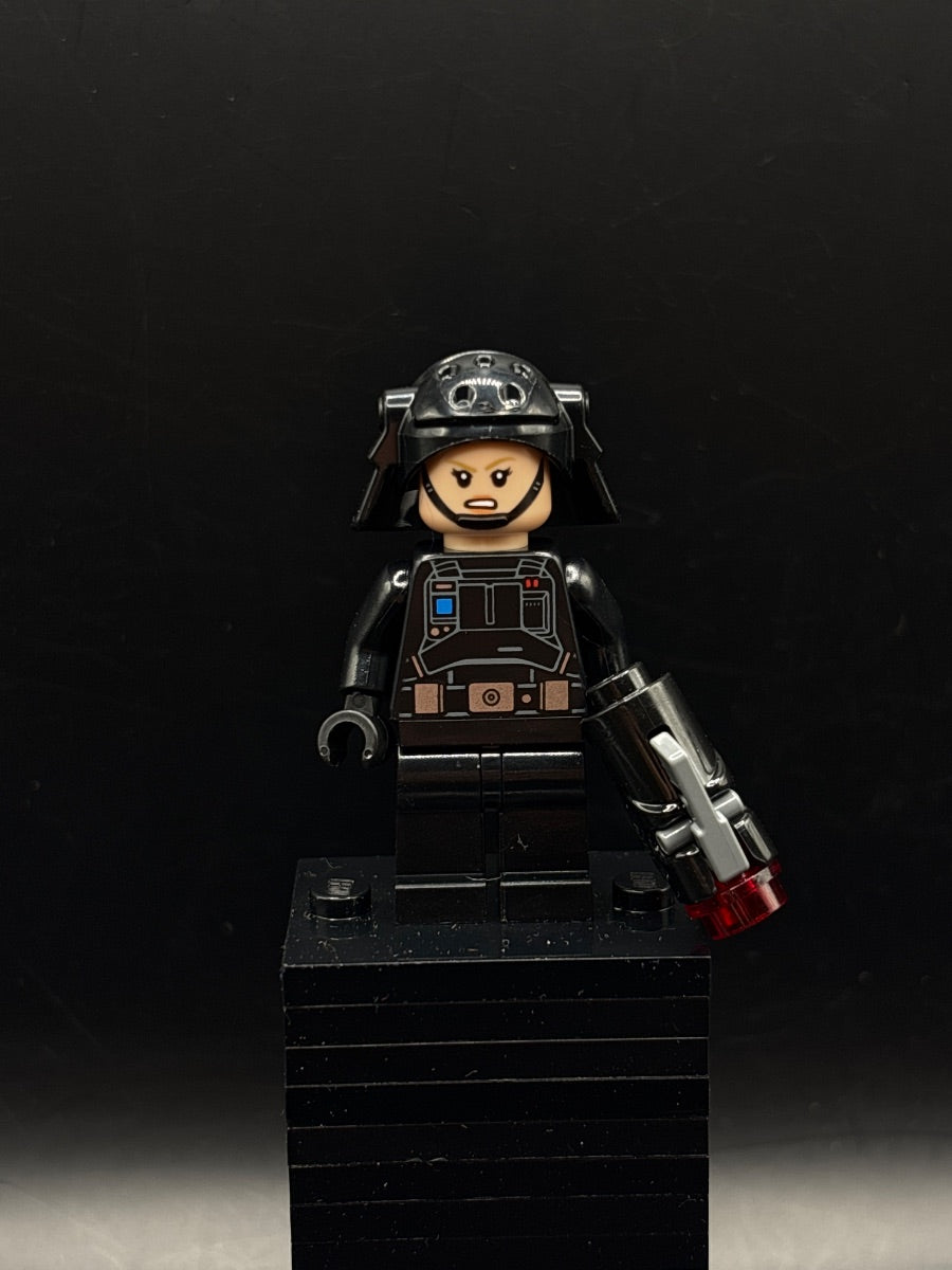 LEGO Minifigura Imperial Emigration Officer (Imperial Navy Trooper - Corporal Zuzanu Latt) - Star Wars — frente